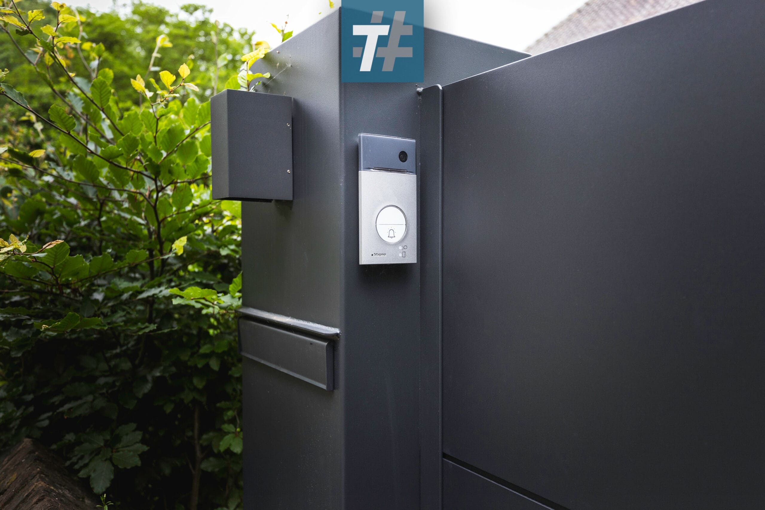 Intercom systeem in moderne stijl